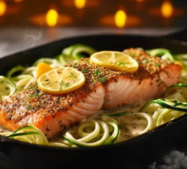 Lemon Herb Losos Tikvice