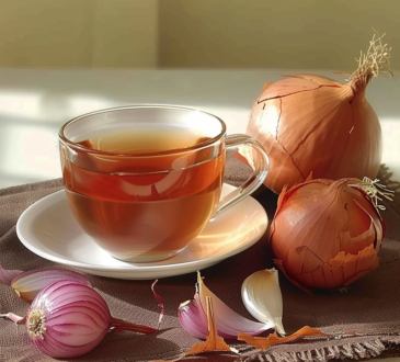 caj od crnog luka