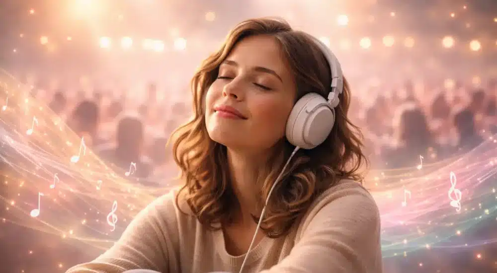 Slušanje opuštajuće muzike