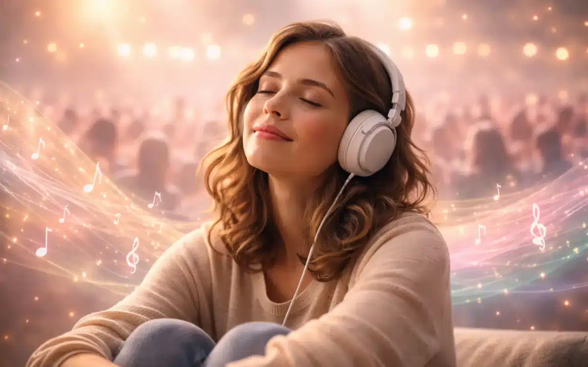 Slušanje opuštajuće muzike