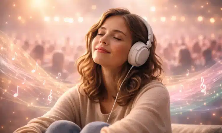 Slušanje opuštajuće muzike